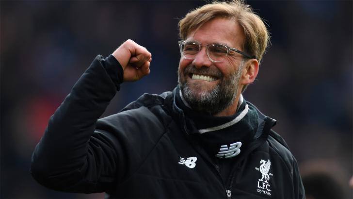 Jurgen Klopp celebrates a Liverpool victory